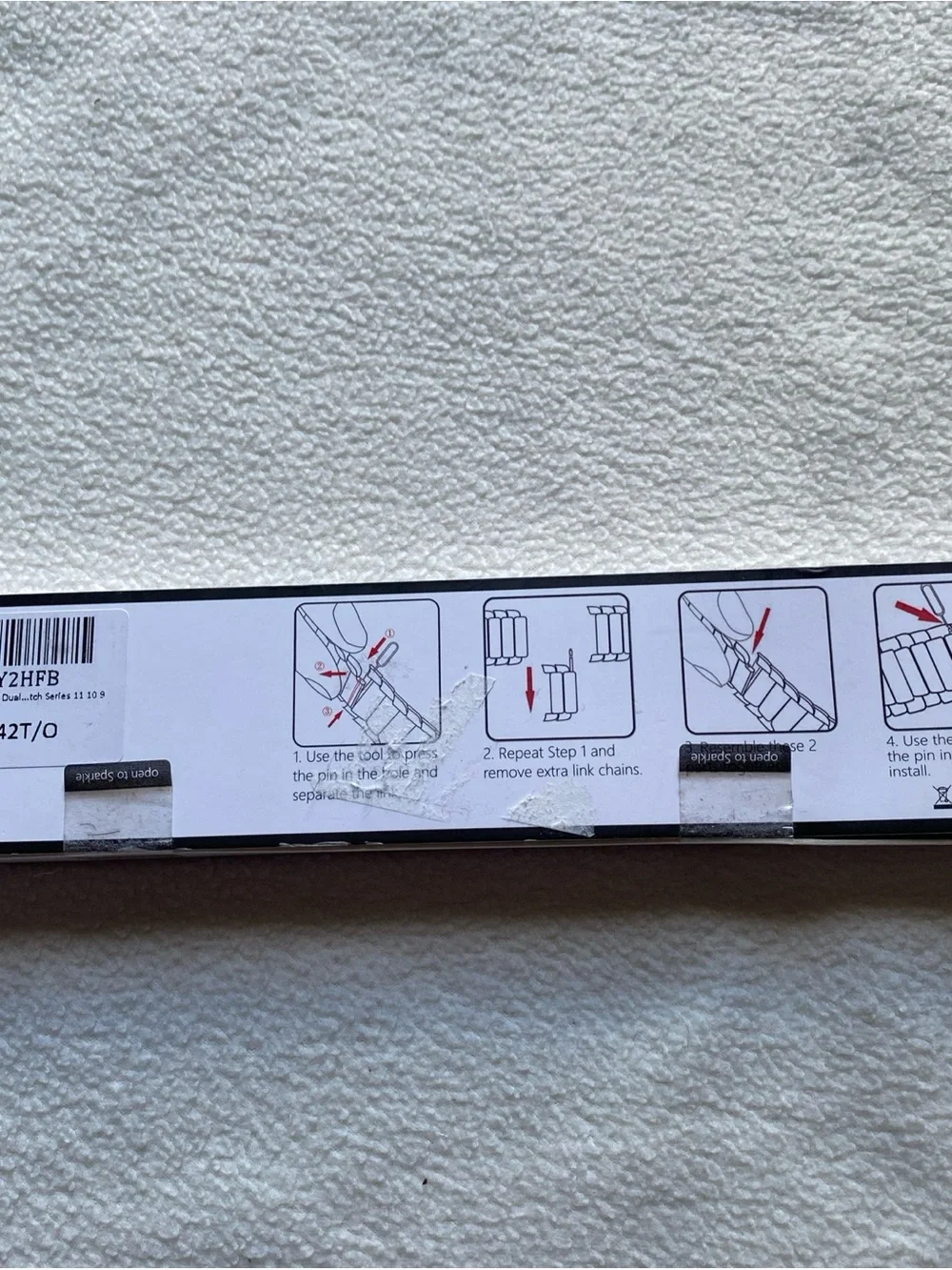 Gold Metal Link Smart Watch Band - Elegant Replacement Strap